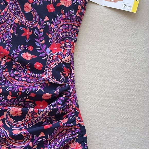 Lands' End Ladies' Swimsuit, Multi colored,Navy, Size Small, NWT - Picture 8 of 9